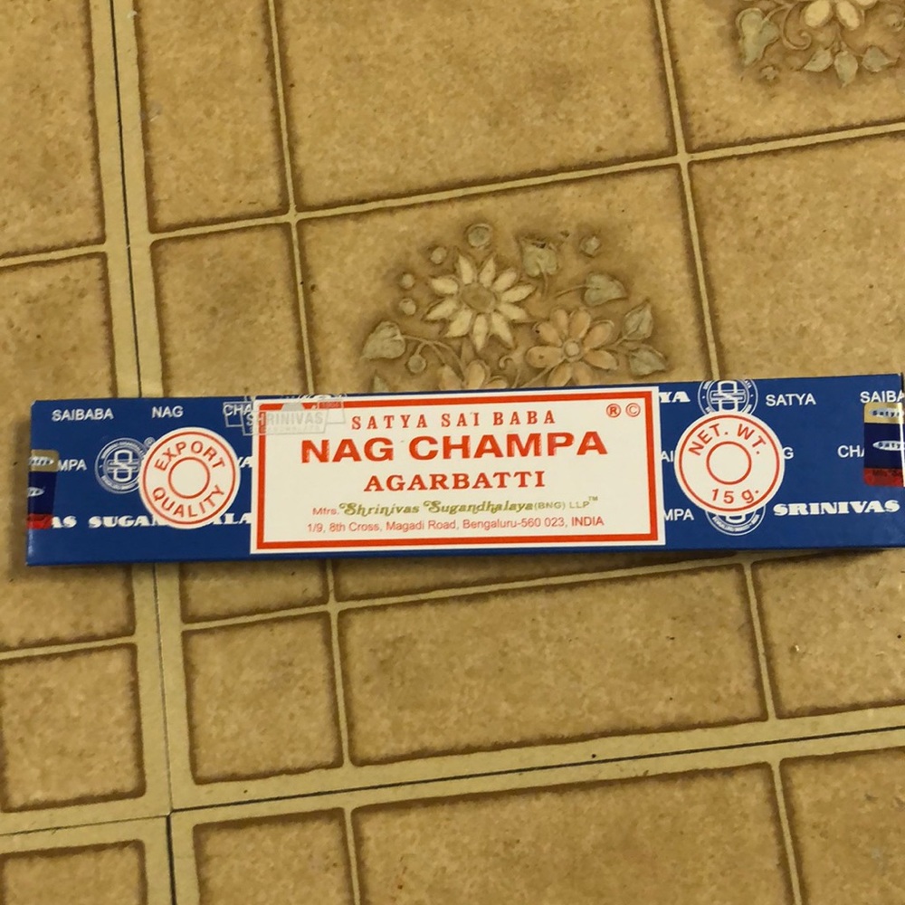 Nah Champa Incense!